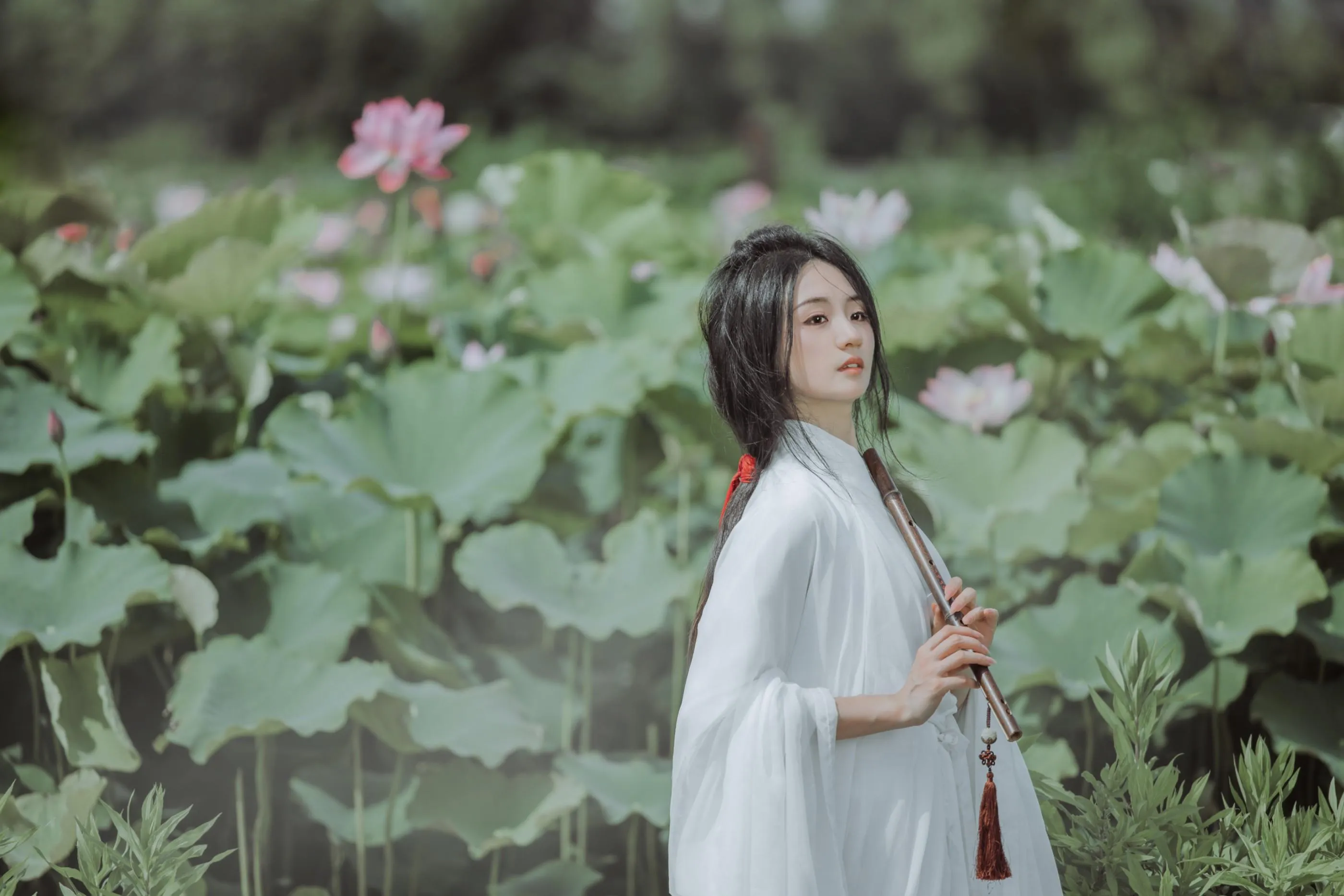 [YITUYU艺图语]2022.08.06 荷花 柒苡安 [23P]插图4